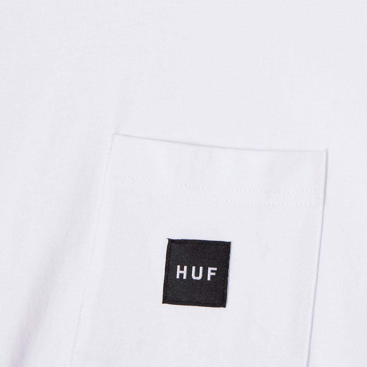 HUF Set Box Logo Pocket T-Shirt - White image 2