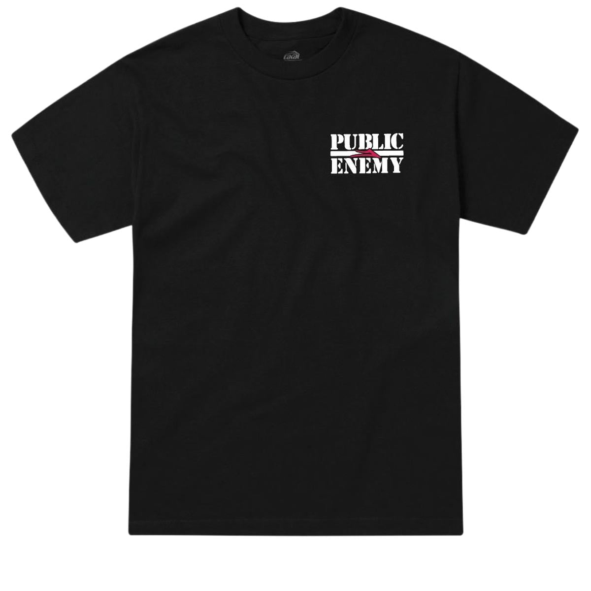 Lakai x Public Enemy Sniper Logo T-Shirt - Black image 2