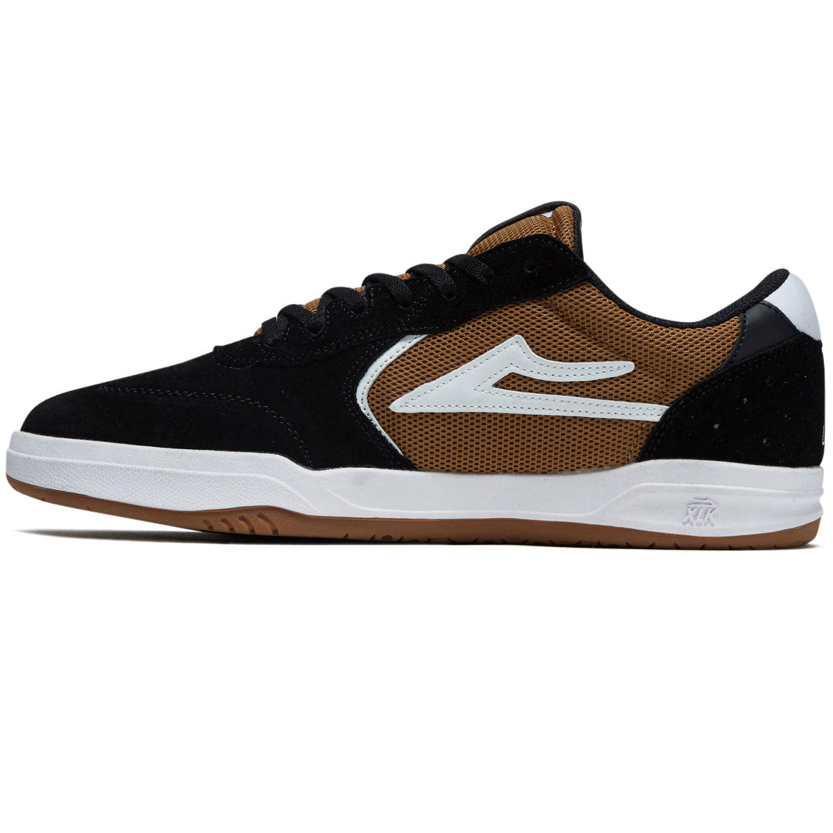 Lakai Atlantic Shoes - Black/Walnut Suede image 2