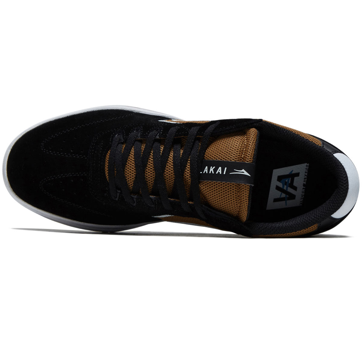 Lakai Atlantic Shoes - Black/Walnut Suede image 3