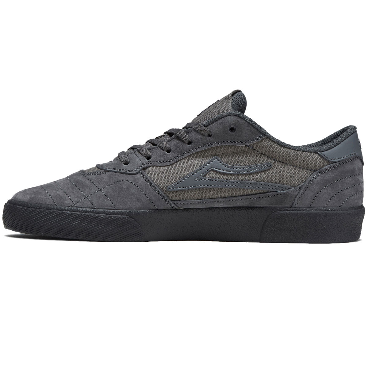 Lakai Cambridge Shoes - Charcoal Grey Suede image 2