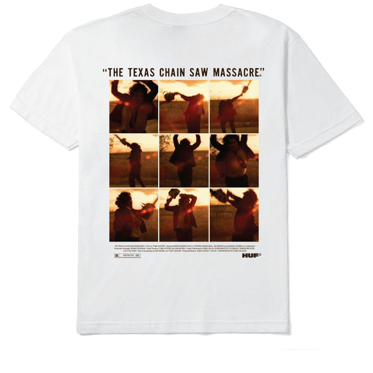 Huf x Texas Chainsaw Massacre Unparalleled Terror T-Shirt - White image 1