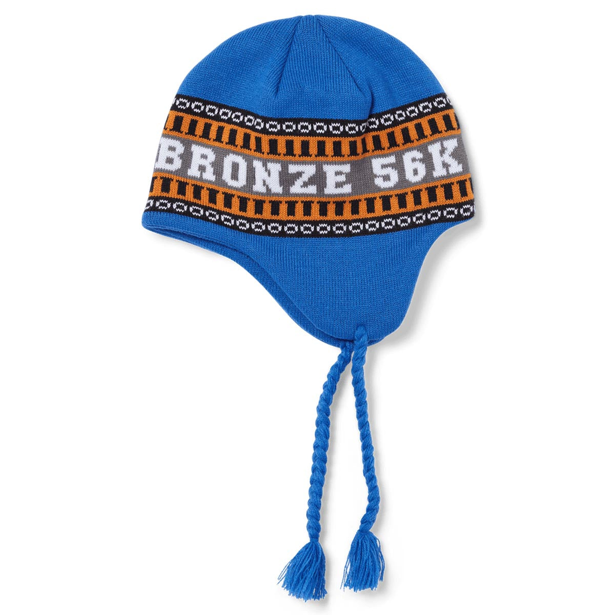 Huf x Bronze 56k Flap Beanie - Blue image 1