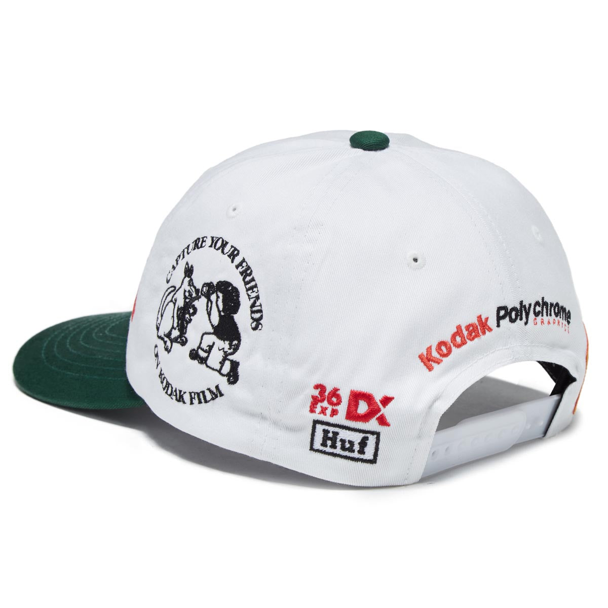 Huf x Kodak Snapback Hat - White image 2