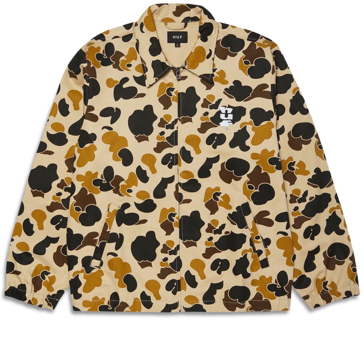 HUF Set Megablast Camo Shop Jacket - Duck Camo image 3