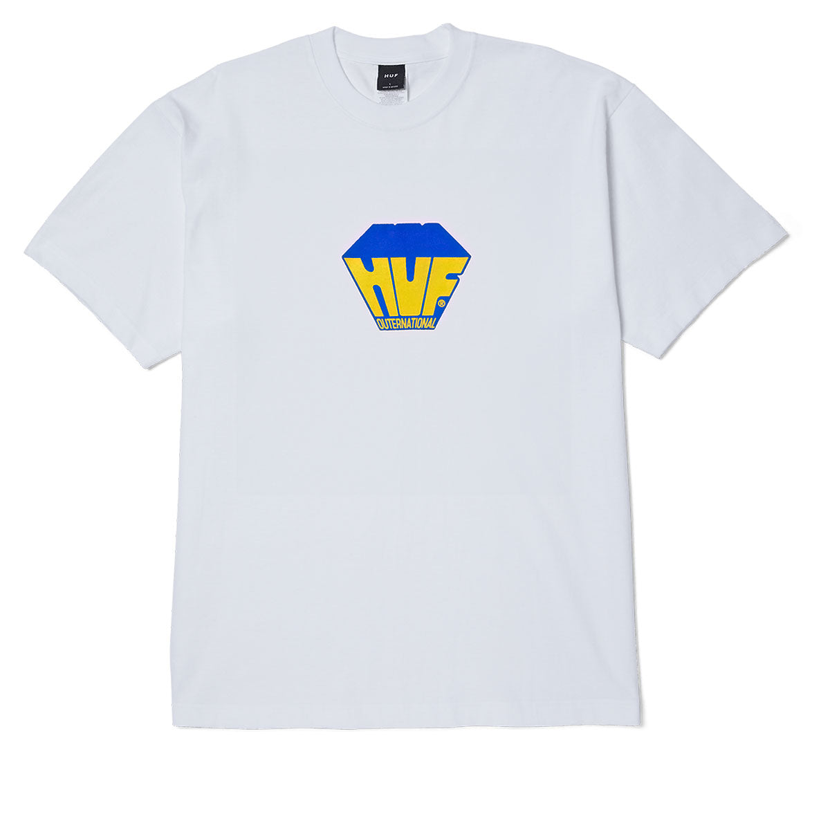 HUF Big Block T-Shirt - White image 1