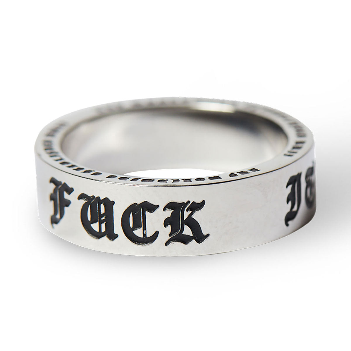 HUF Old E Ring - Silver image 1