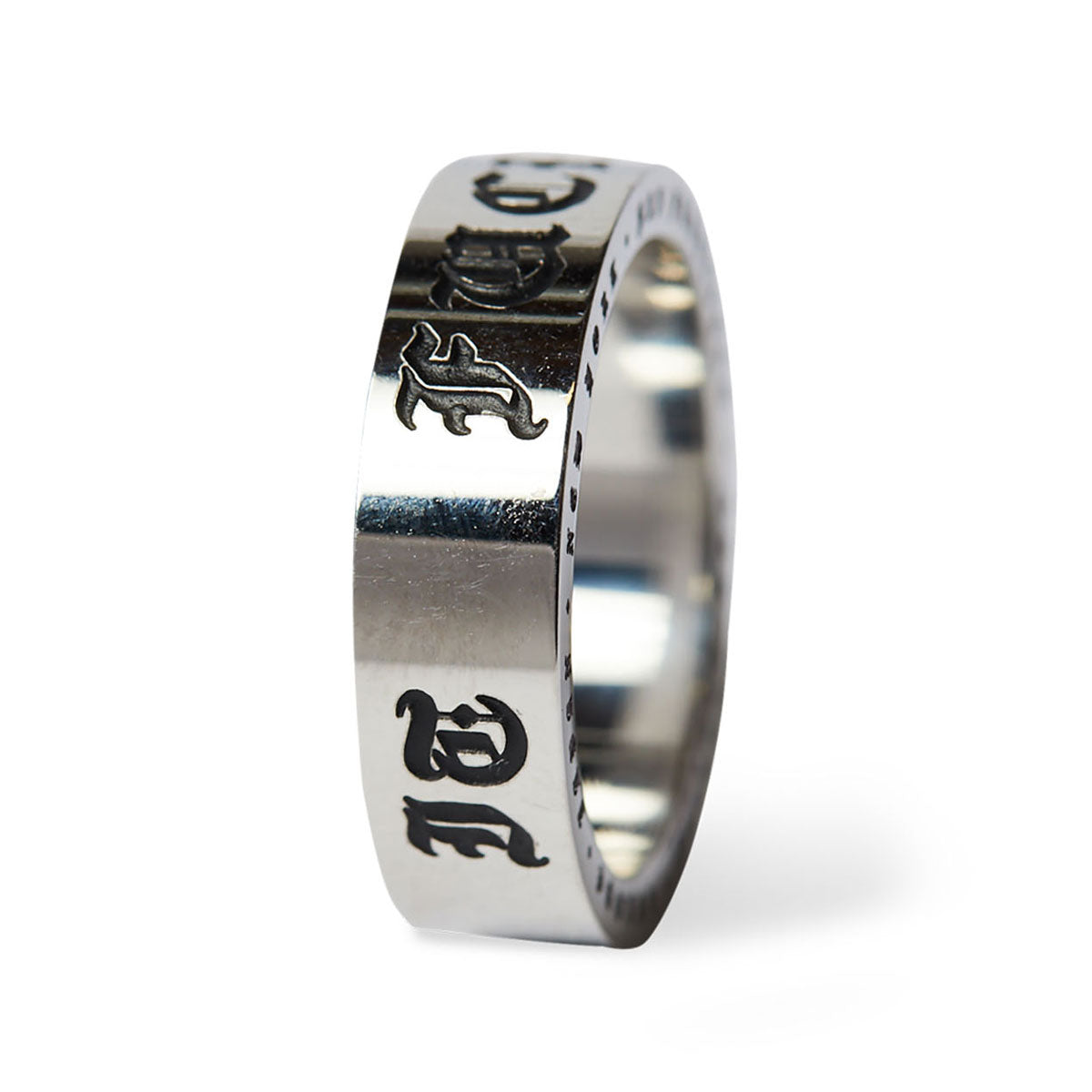 HUF Old E Ring - Silver image 2
