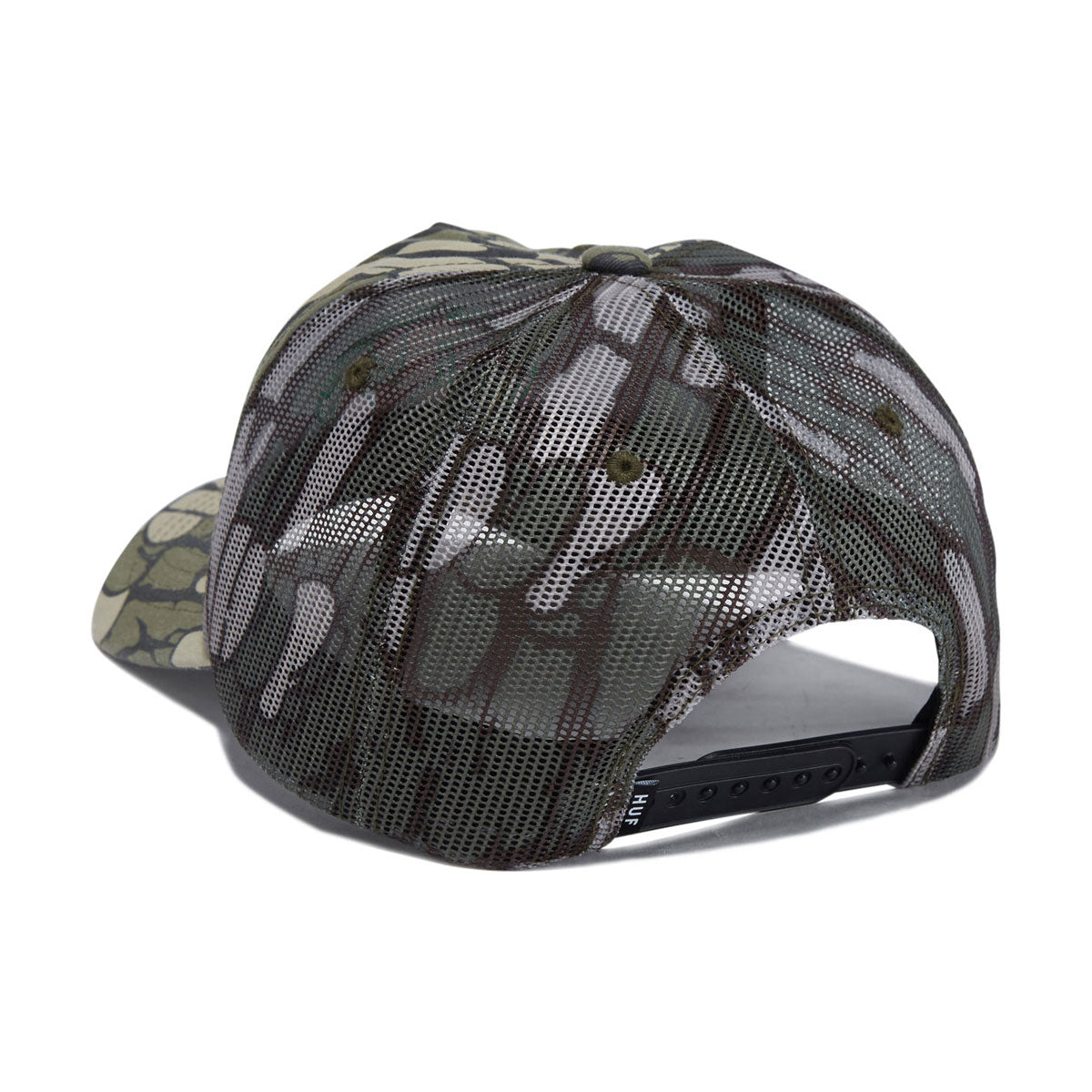 HUF Warped Camo Trucker Hat - Muted Camo image 2