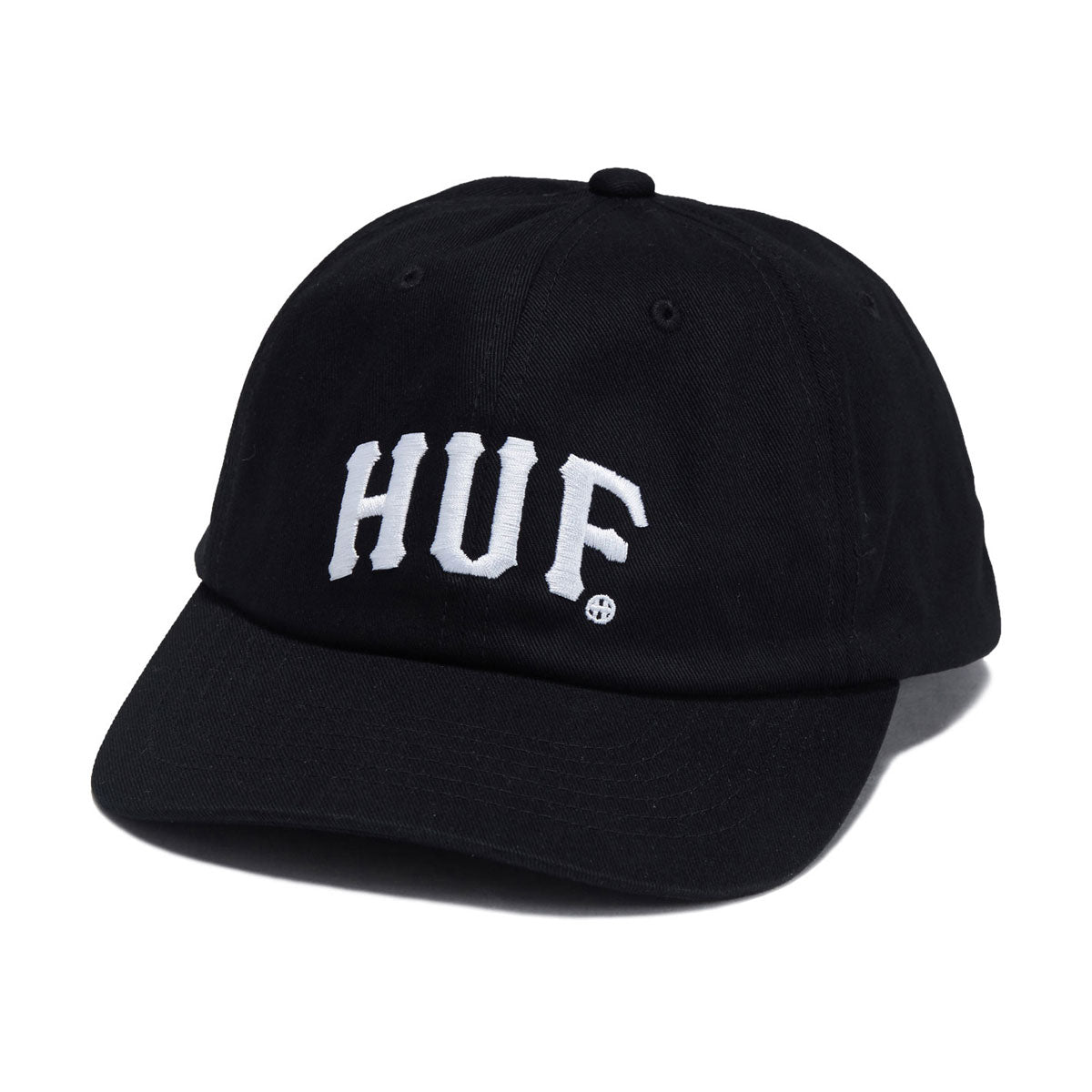 HUF Arch 6 Panel Cv Snapback Hat - Black image 1