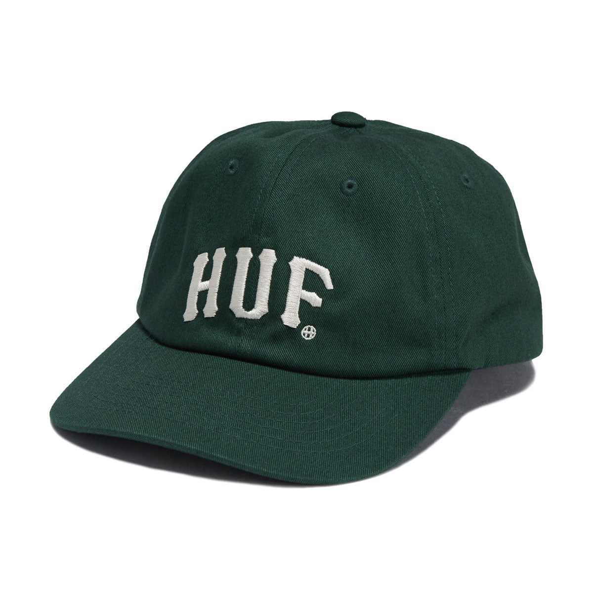 HUF Arch 6 Panel Cv Snapback Hat - Forest Green image 1