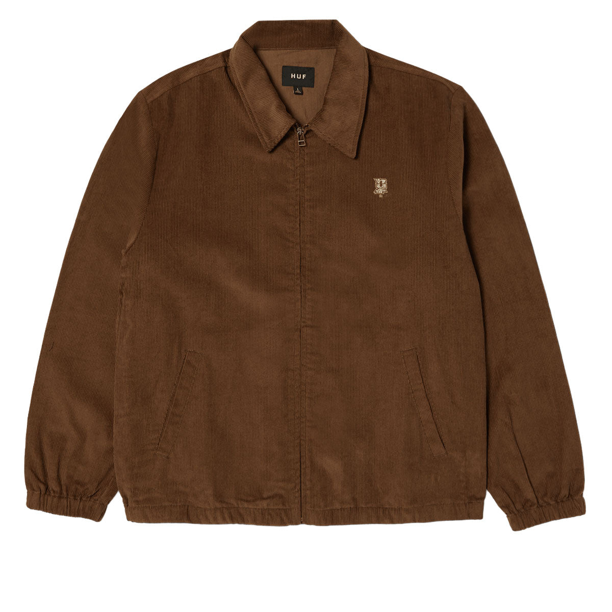HUF 89 Corduroy Shop Jacket - Chocolate image 3