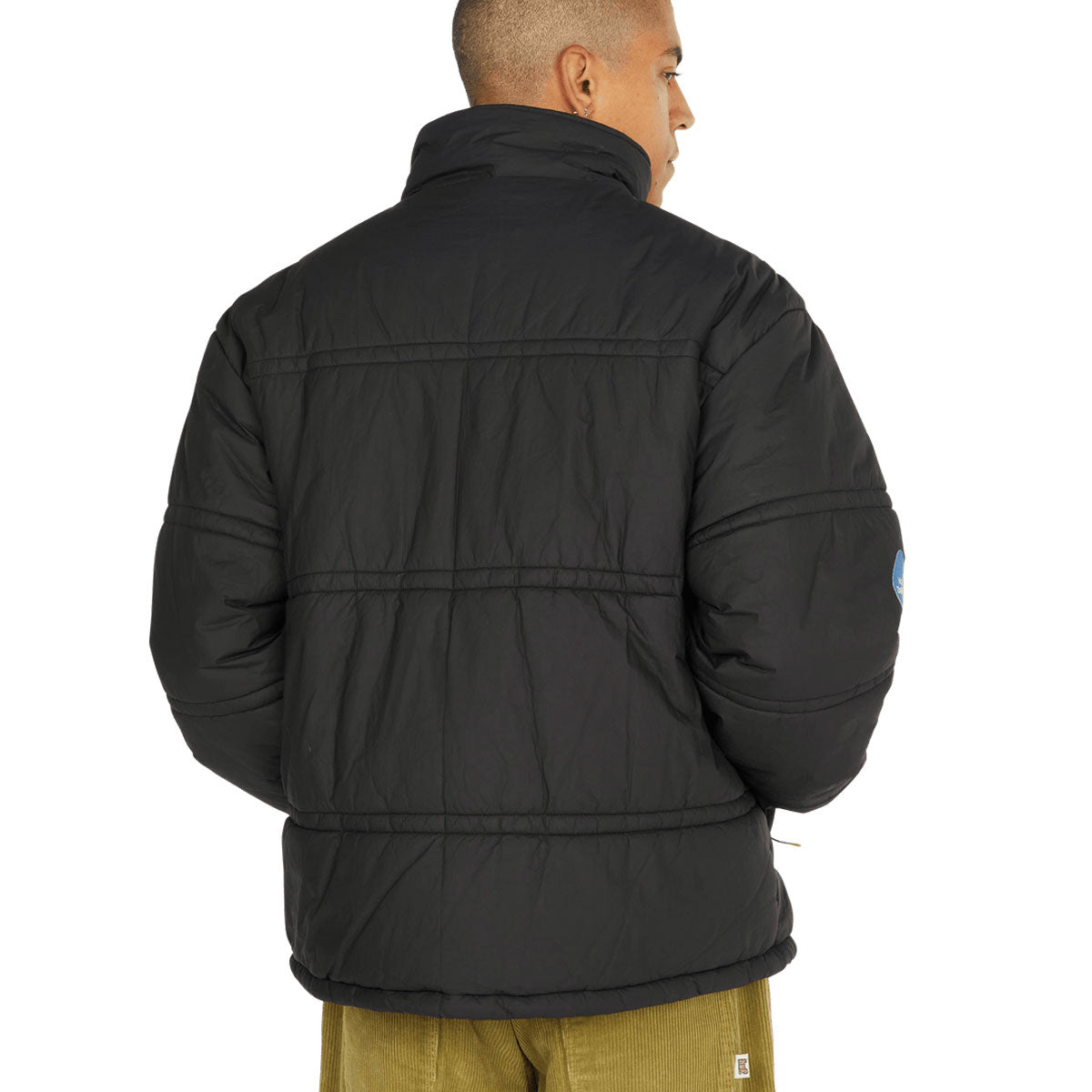 HUF 89 Tyvek Puffer Jacket - Black image 2