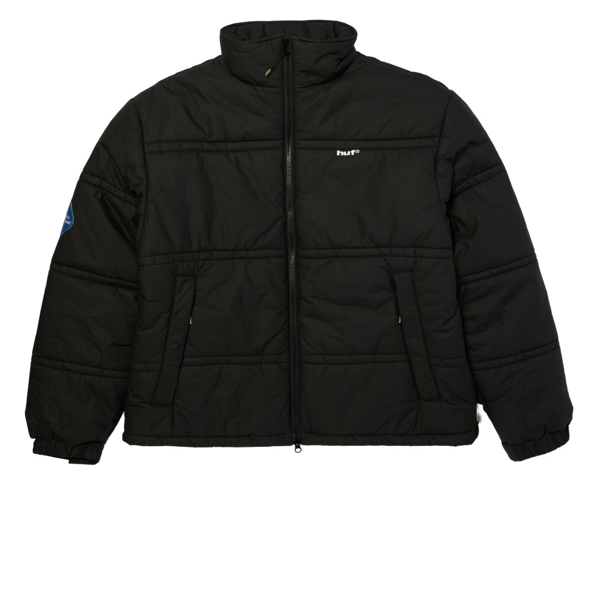 HUF 89 Tyvek Puffer Jacket - Black image 3