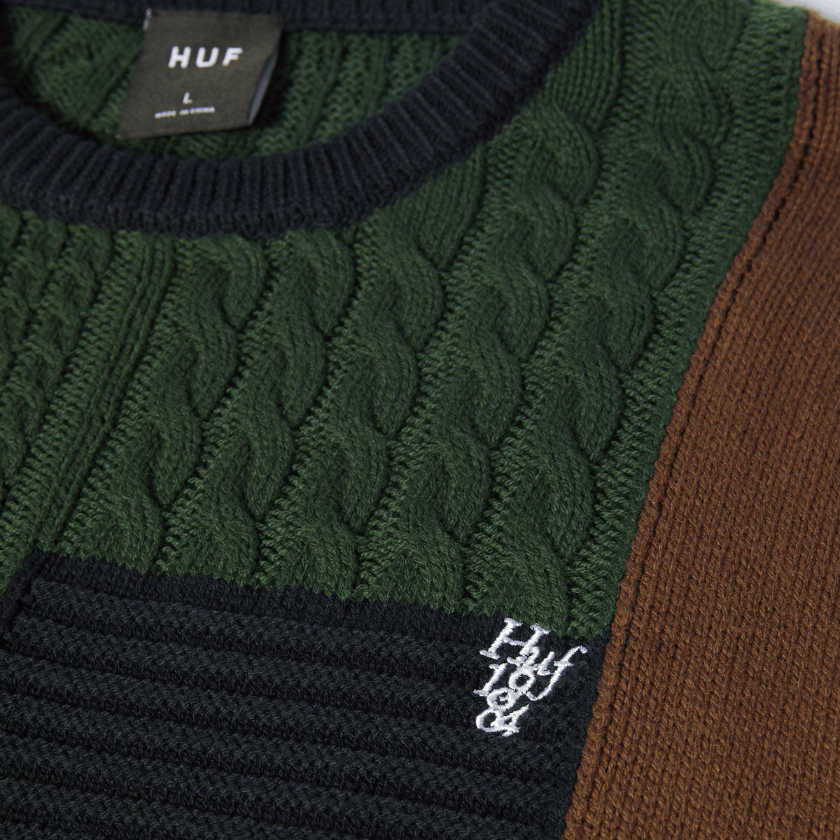 HUF Columbia Cable Knit Sweater - Multi image 3
