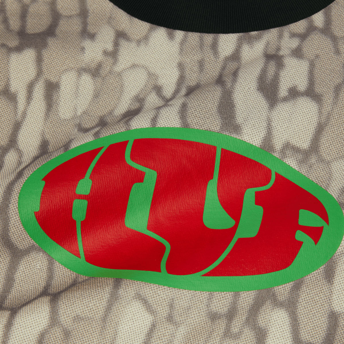 HUF Warped Camo Long Sleeve Knit Shirt - Muted Camo image 3