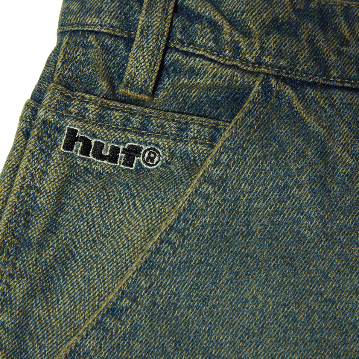 HUF Kinda Loose Double Knees Pants - Indigo Earth image 5