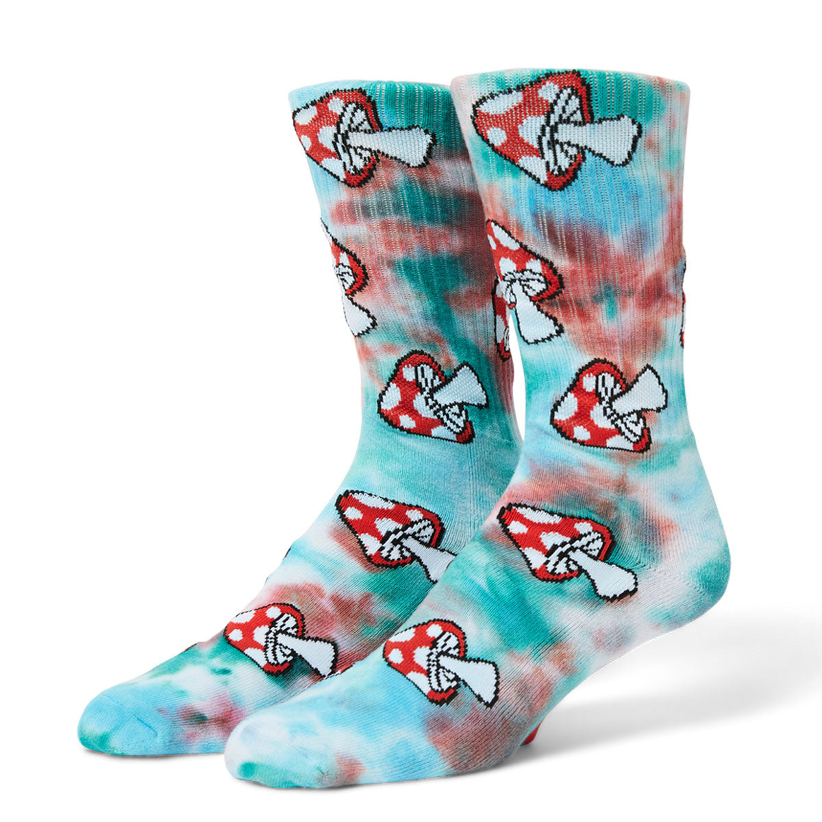 HUF Microdose Tiedye Socks - Blue image 1