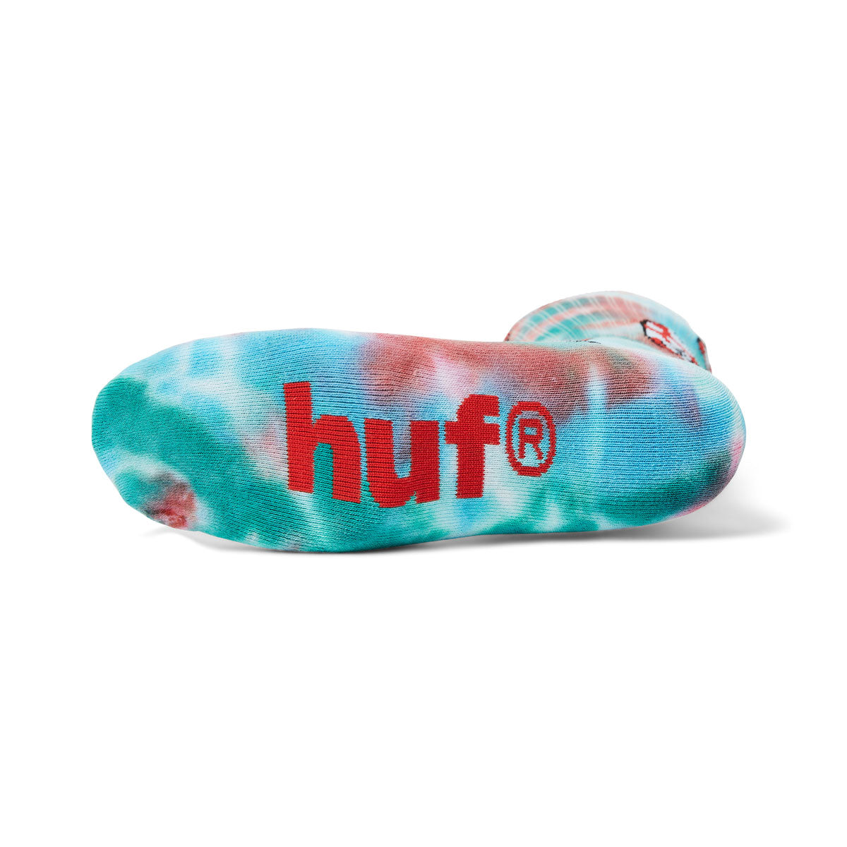 HUF Microdose Tiedye Socks - Blue image 2