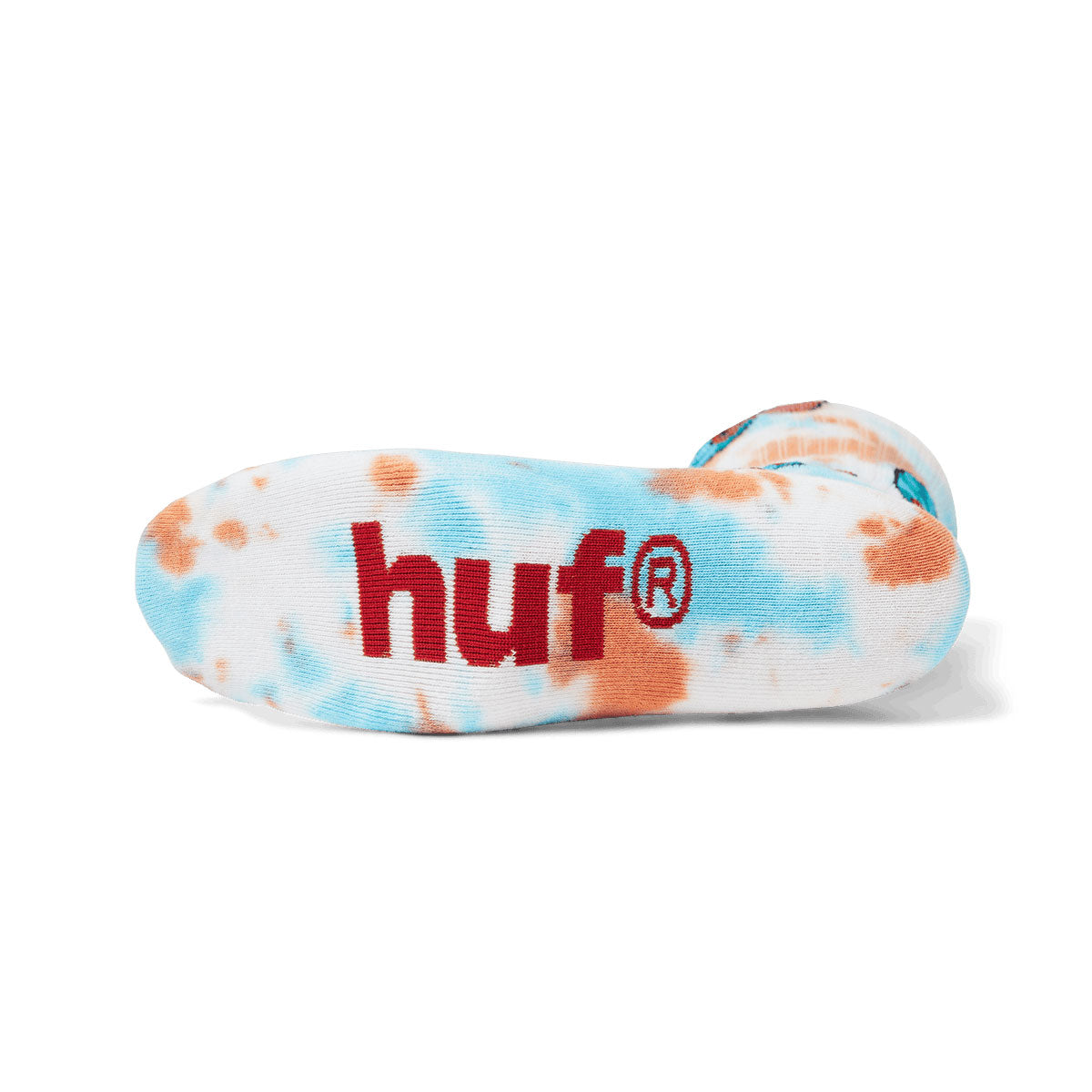 HUF Microdose Tiedye Socks - Red image 2