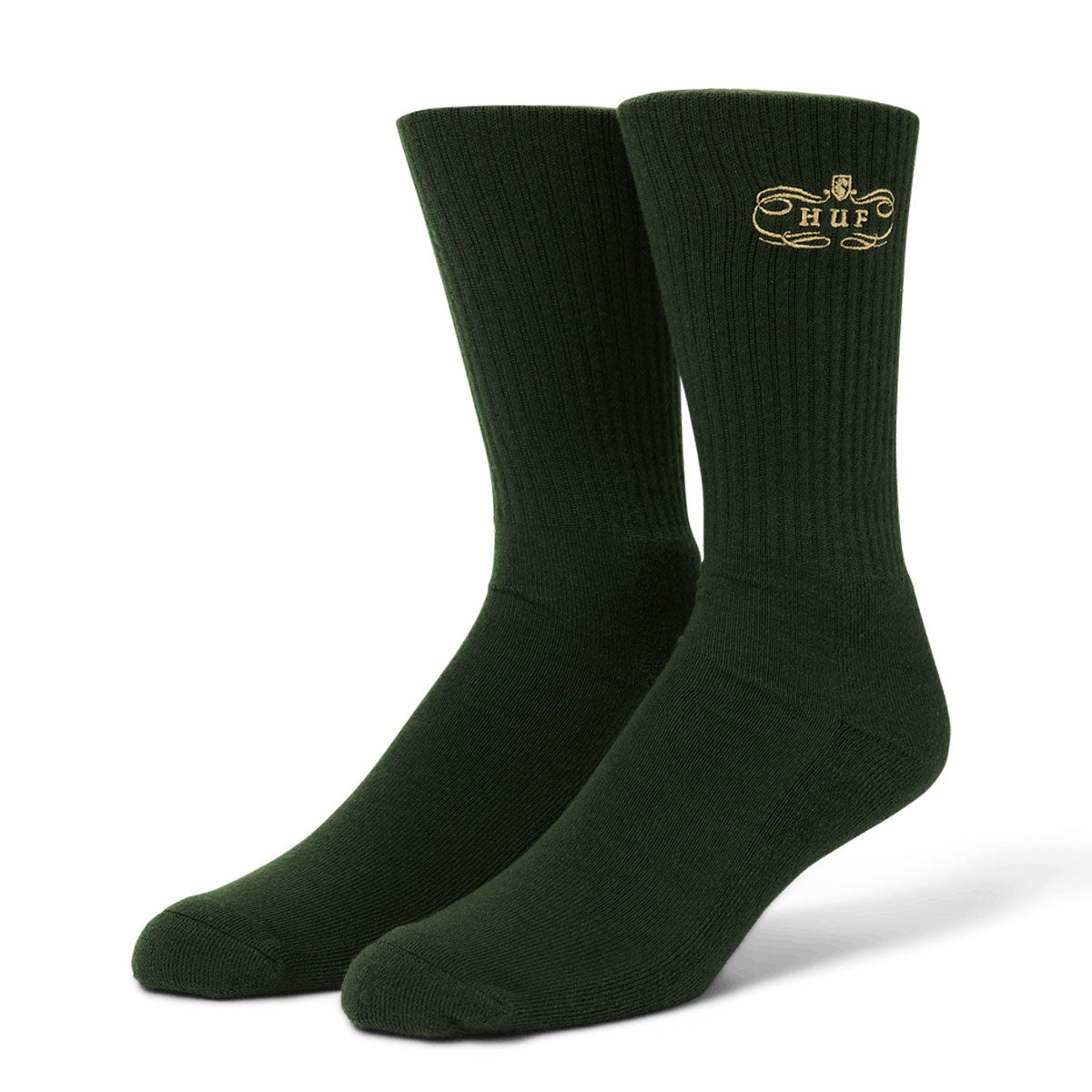 HUF Worldwide Clothiers Socks - Forest Green image 1