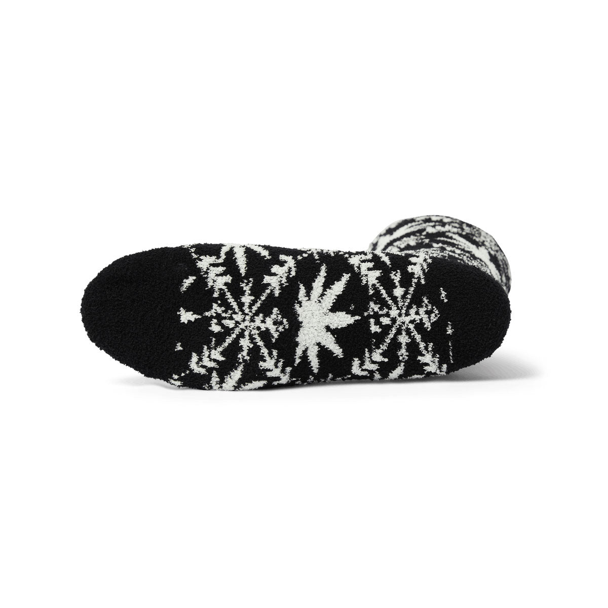 HUF Arctic Plantlife Fuzzy Socks - Black image 2