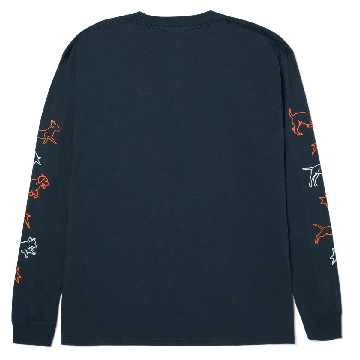 HUF Fetch Long Sleeve T-Shirt - Navy image 2