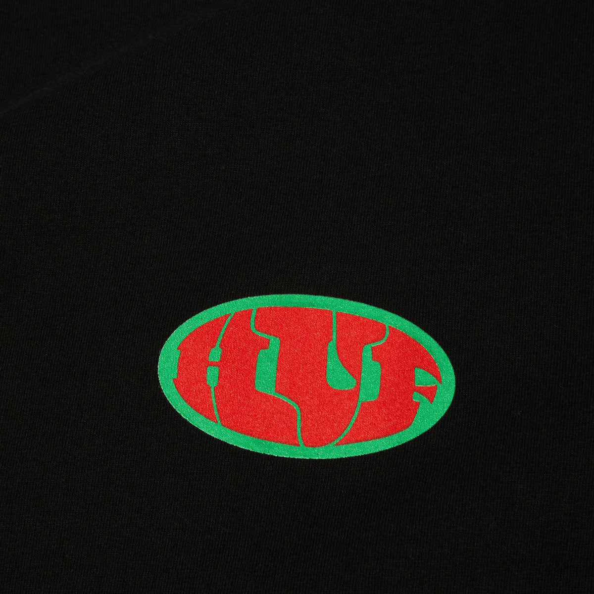 HUF Warped T-Shirt - Black image 2