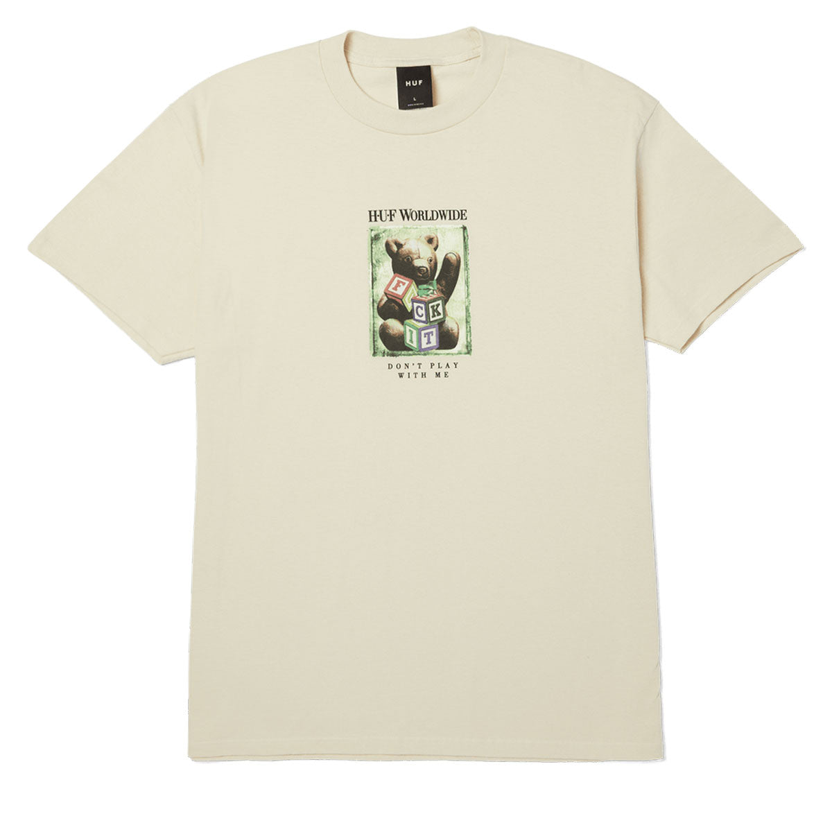 HUF Gift Bear T-Shirt - Bleach image 1