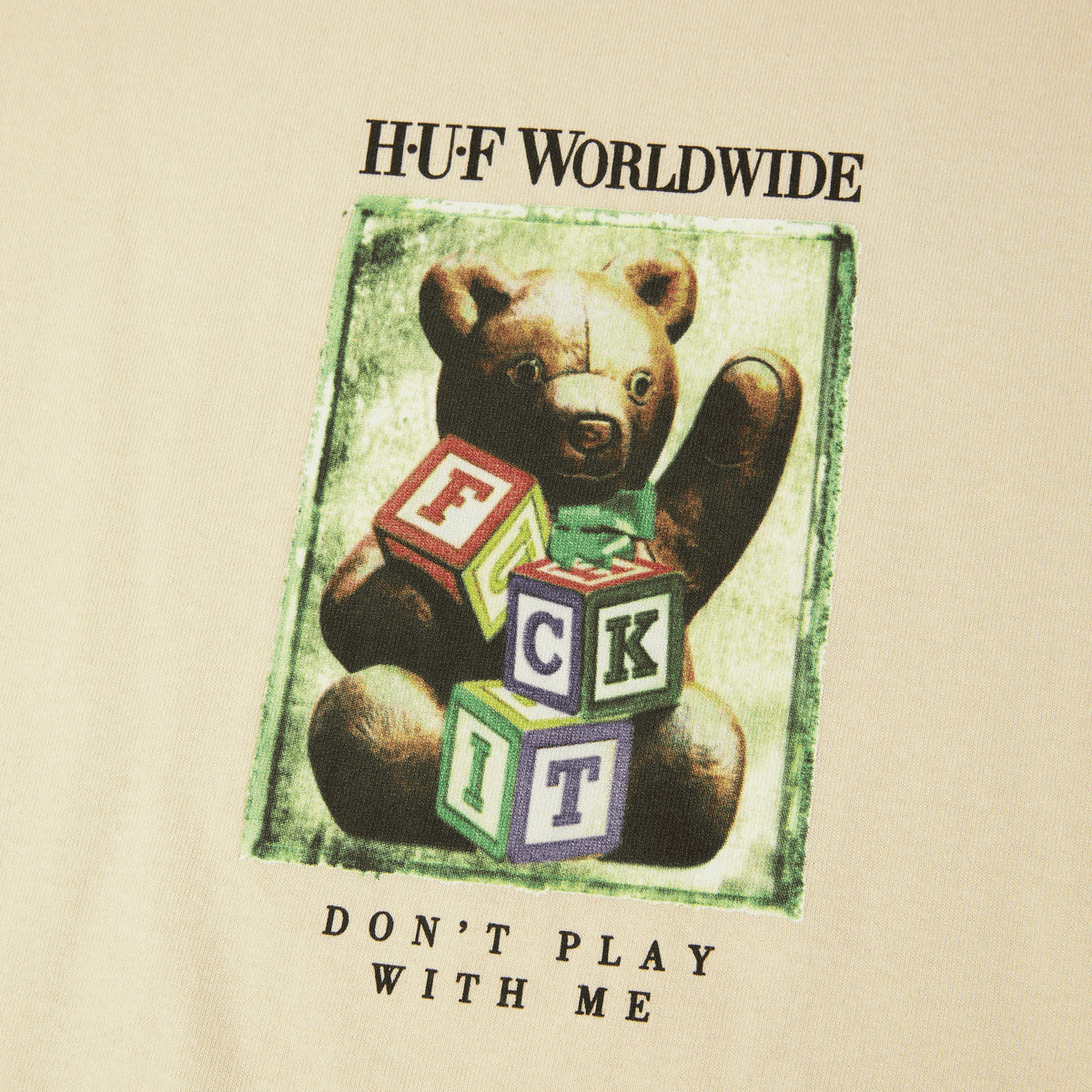 HUF Gift Bear T-Shirt - Bleach image 2