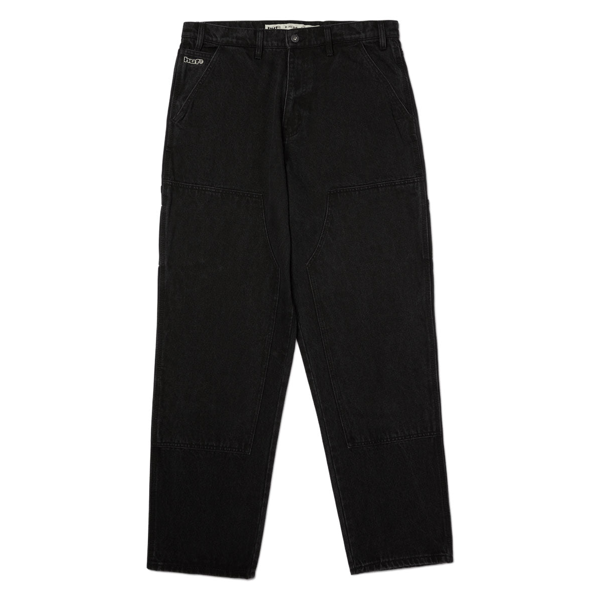 HUF Kinda Loose Double Knees Jeans - Faded Black image 4