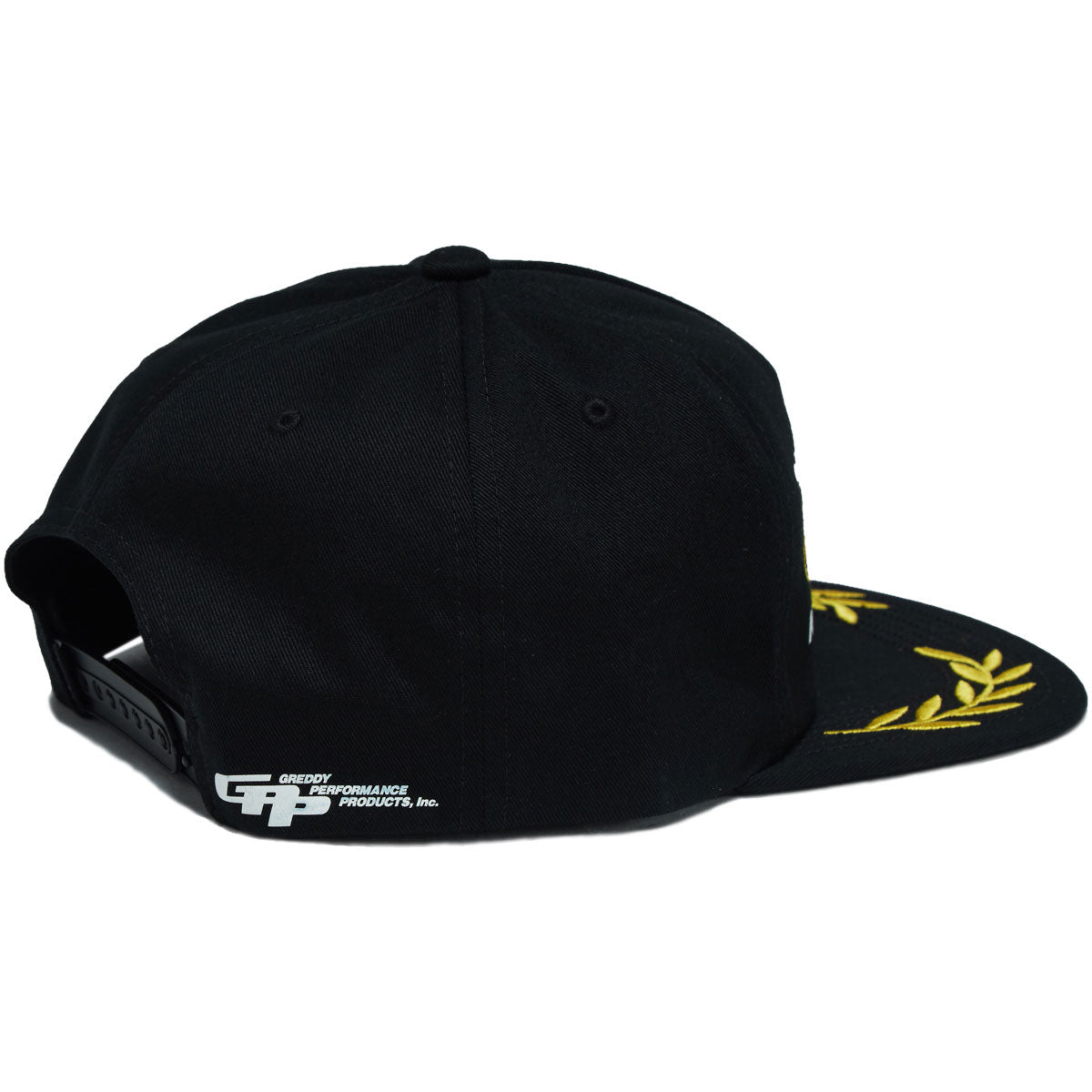 HUF x GReddy Team Snapback Hat - Black image 3