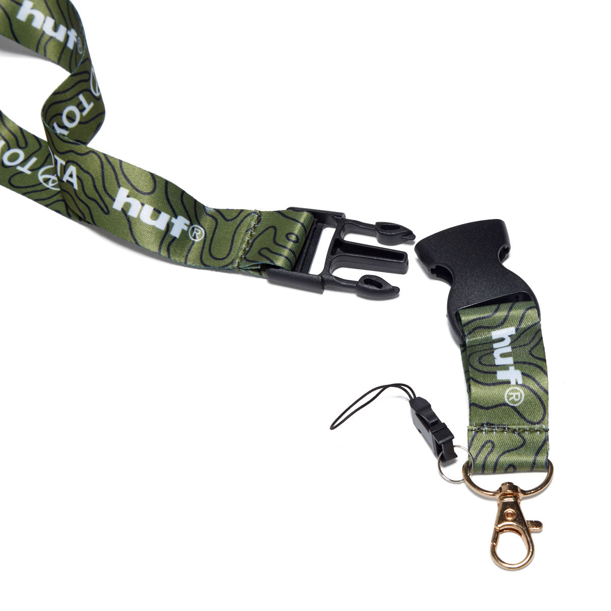 HUF x Toyota Trailhunter Lanyard - Green image 2