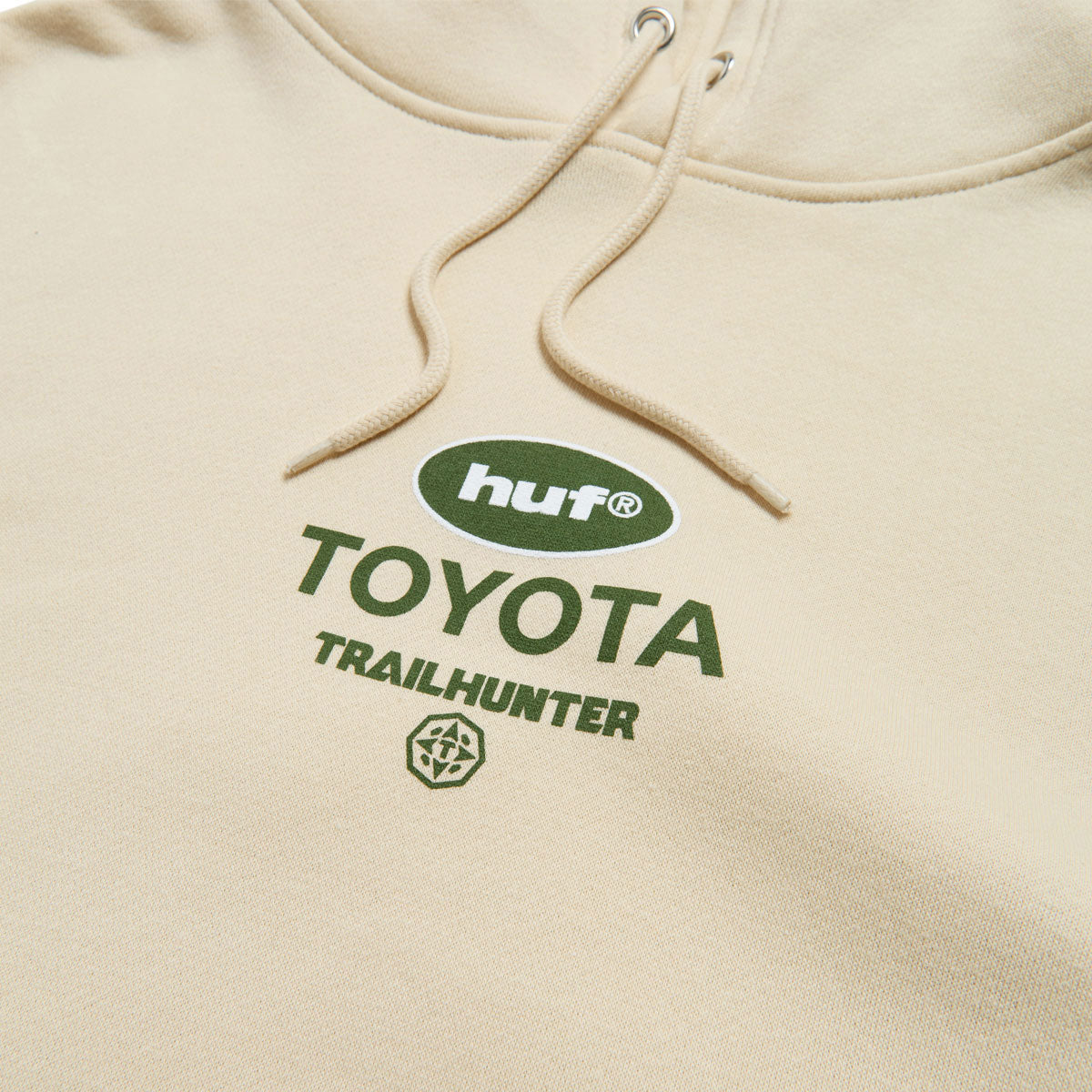 HUF x Toyota Trailhunter Tacoma Overland Hoodie - Sand image 4
