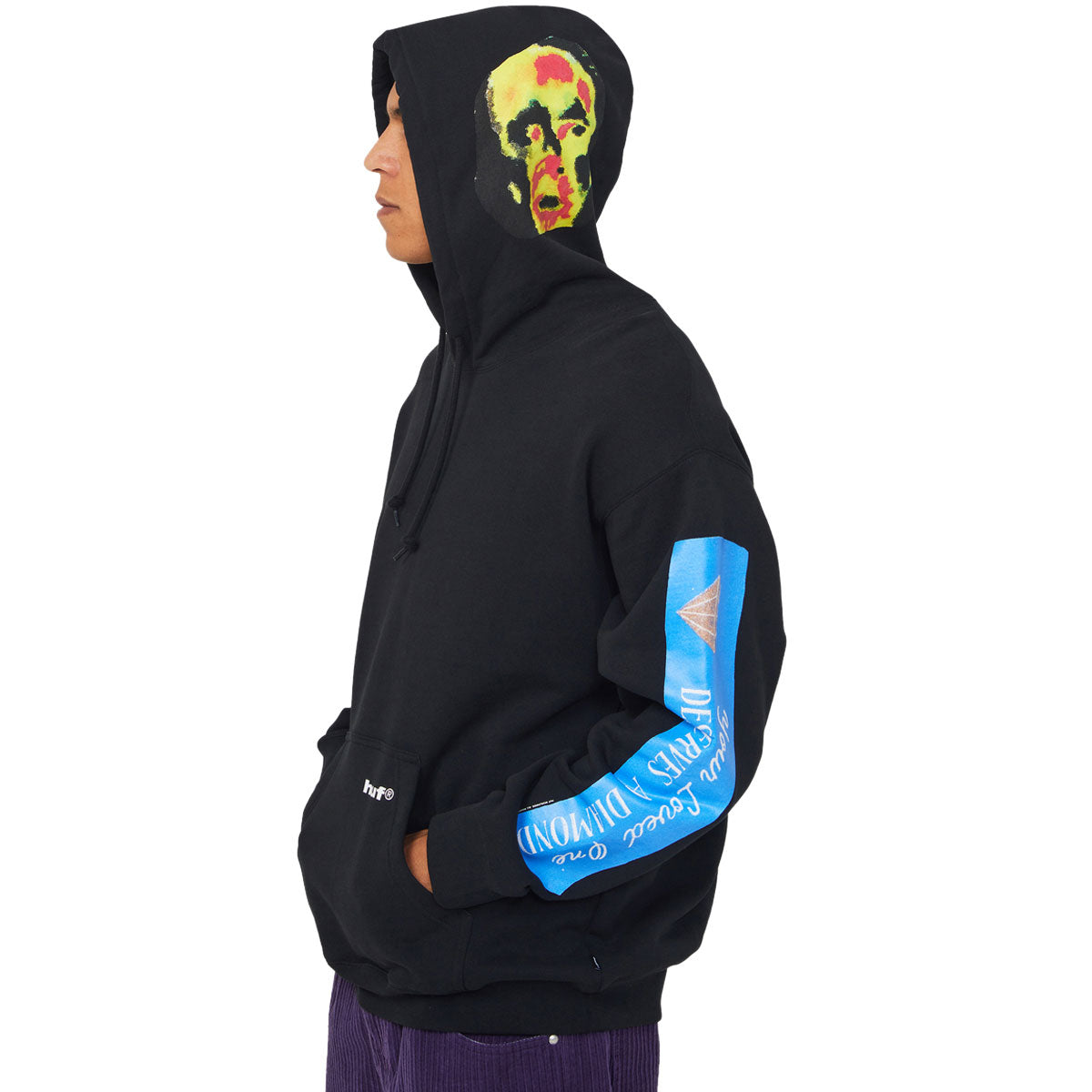 HUF Gimme The Loot Hoodie - Black image 5
