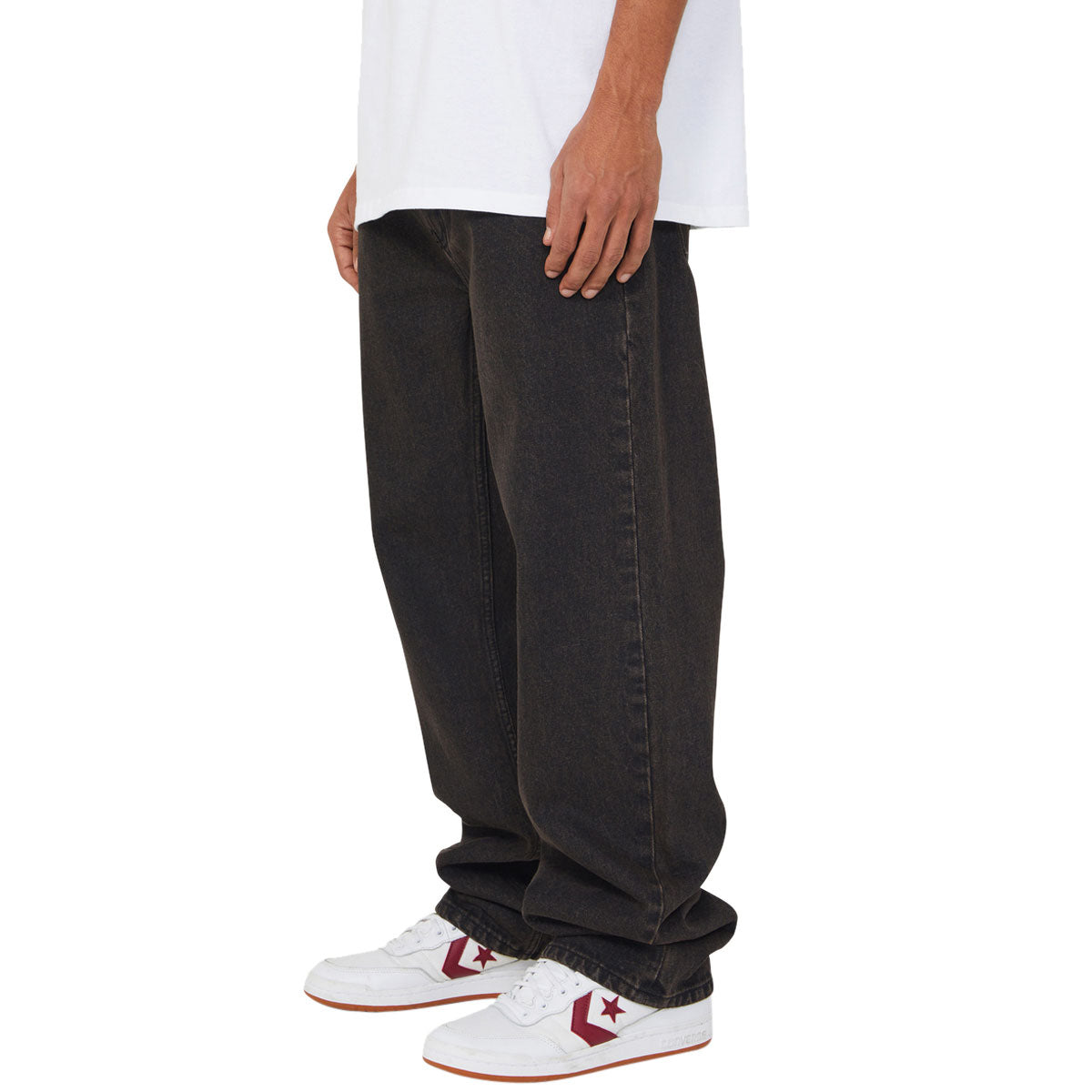 HUF Basic Ass Jeans - Black Tint image 3