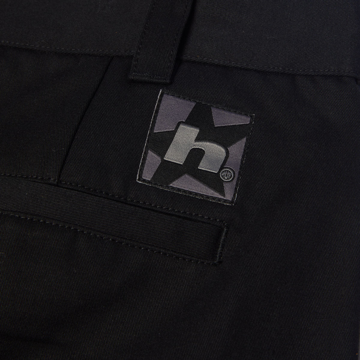 HUF Sorta Long Chino Shorts - Black image 3