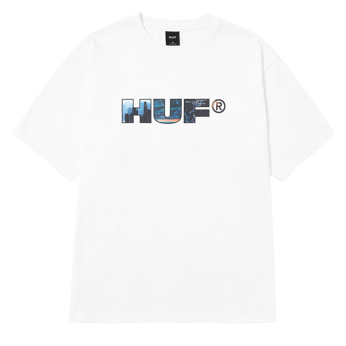 HUF Flight Path T-Shirt - White image 1