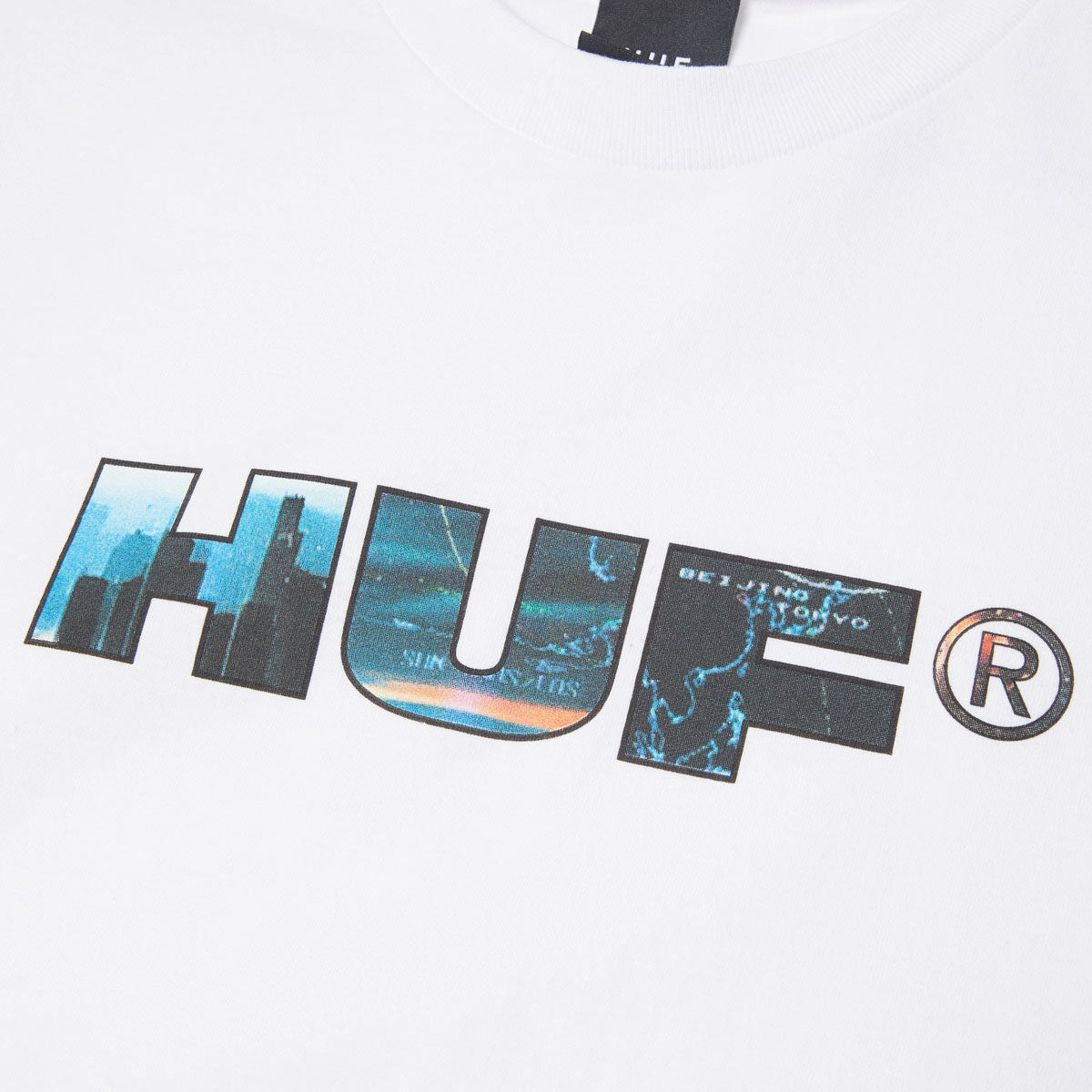 HUF Flight Path T-Shirt - White image 3