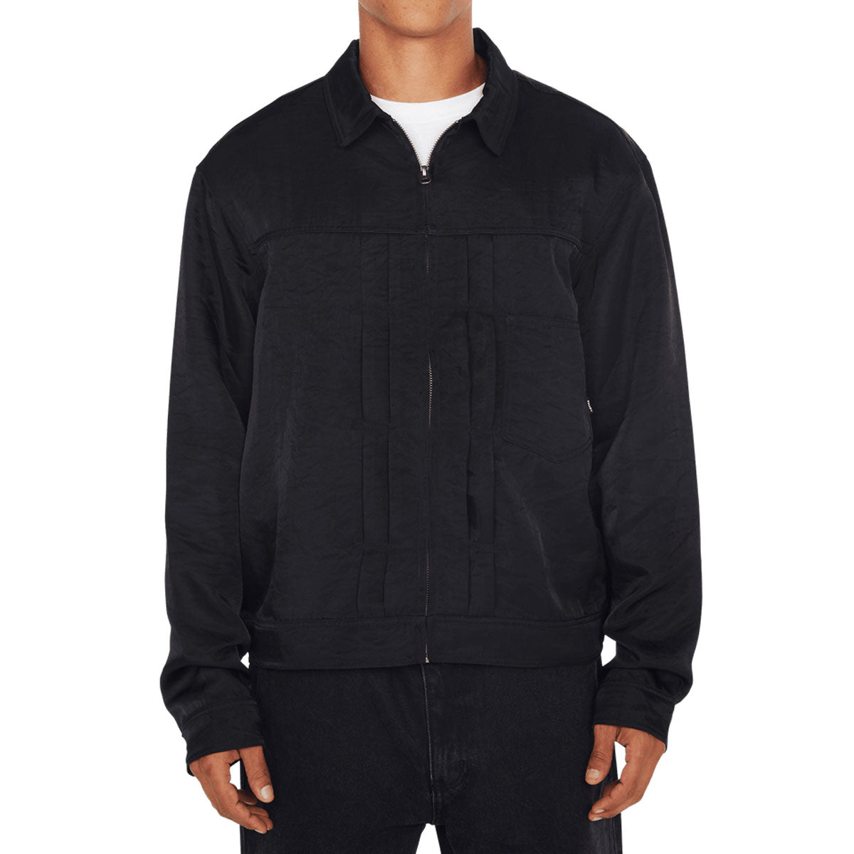 HUF x Thrasher Trucker Jacket - Black image 2