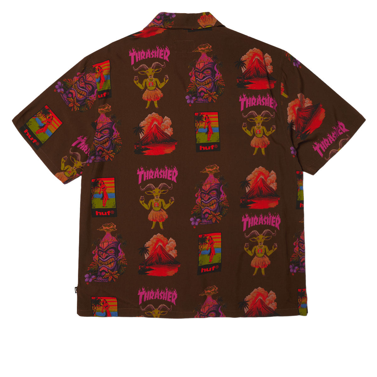 HUF x Thrasher Hawaiian Shirt - Multi image 3
