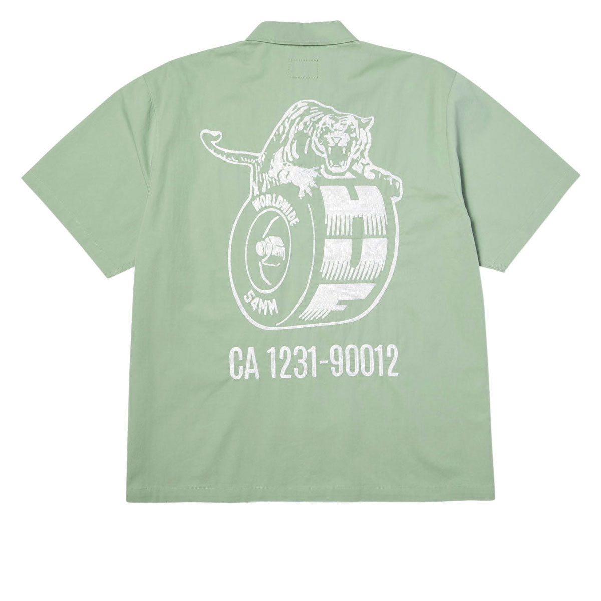 HUF Urethane Work Shirt - Mist Green image 2