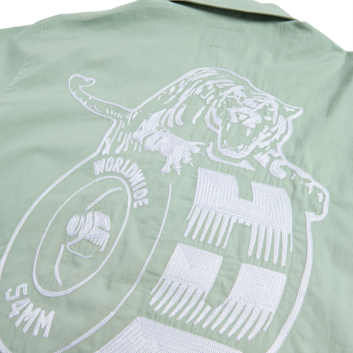HUF Urethane Work Shirt - Mist Green image 4