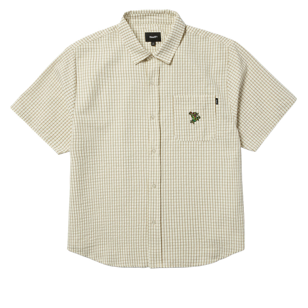 HUF Stuck On You Plaid Shirt - Natural image 1