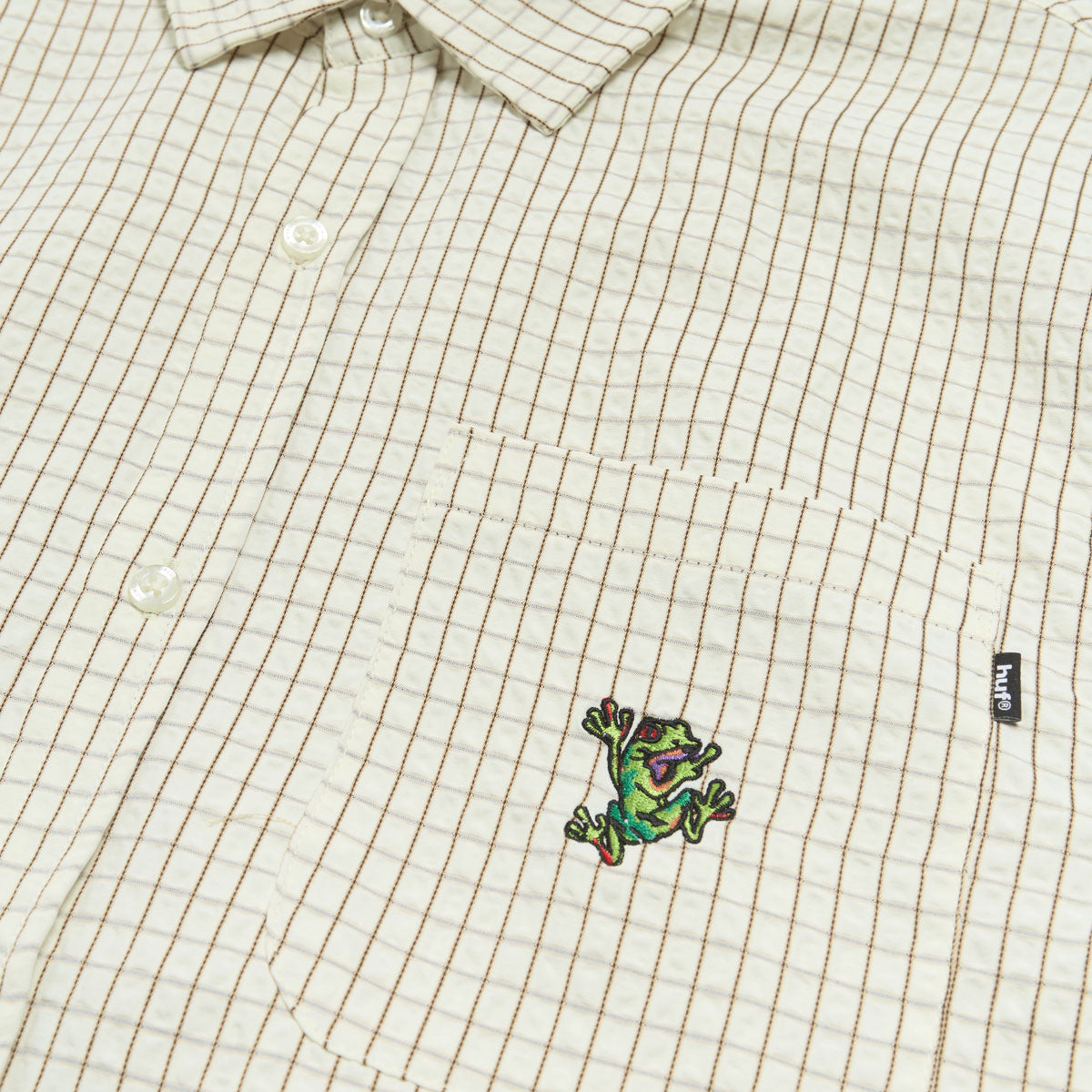 HUF Stuck On You Plaid Shirt - Natural image 3