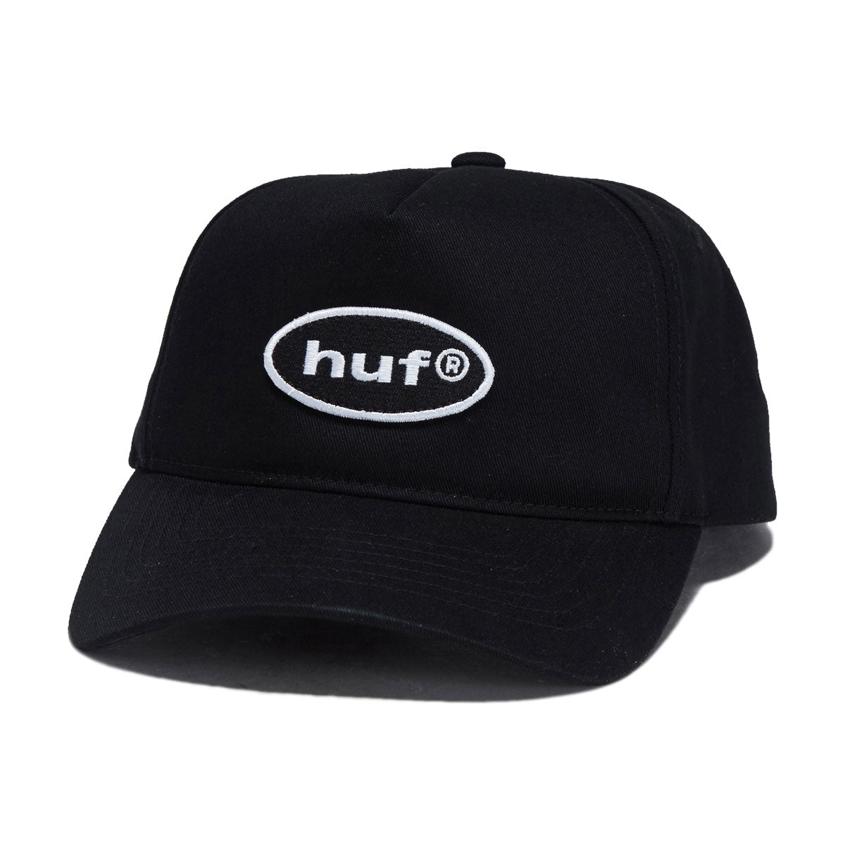 HUF 89 Oval 5 Panel Hat - Black image 1