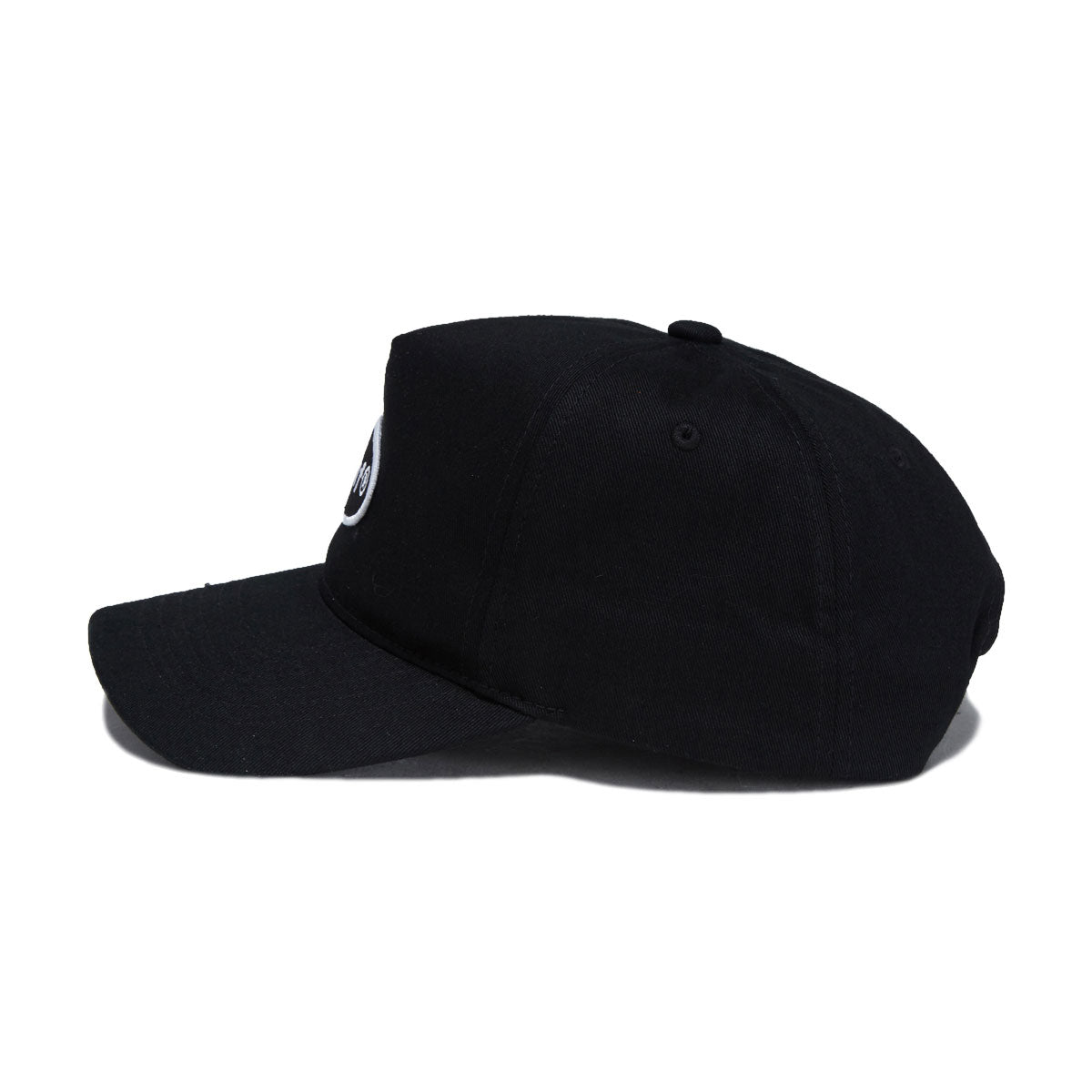 HUF 89 Oval 5 Panel Hat - Black image 3