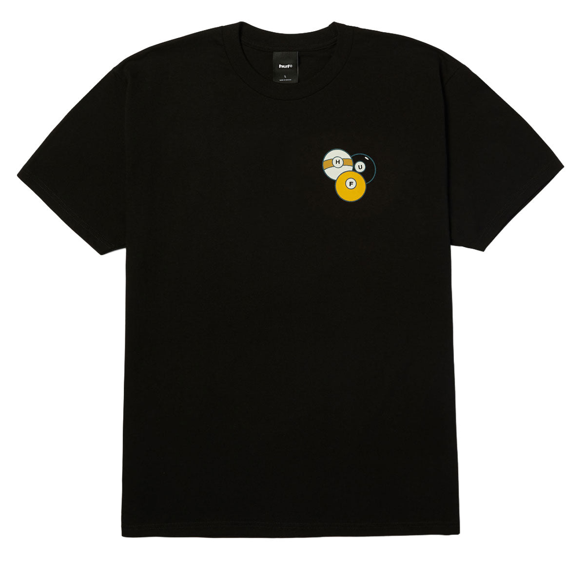 HUF Rack Em Up T-Shirt - Black image 2