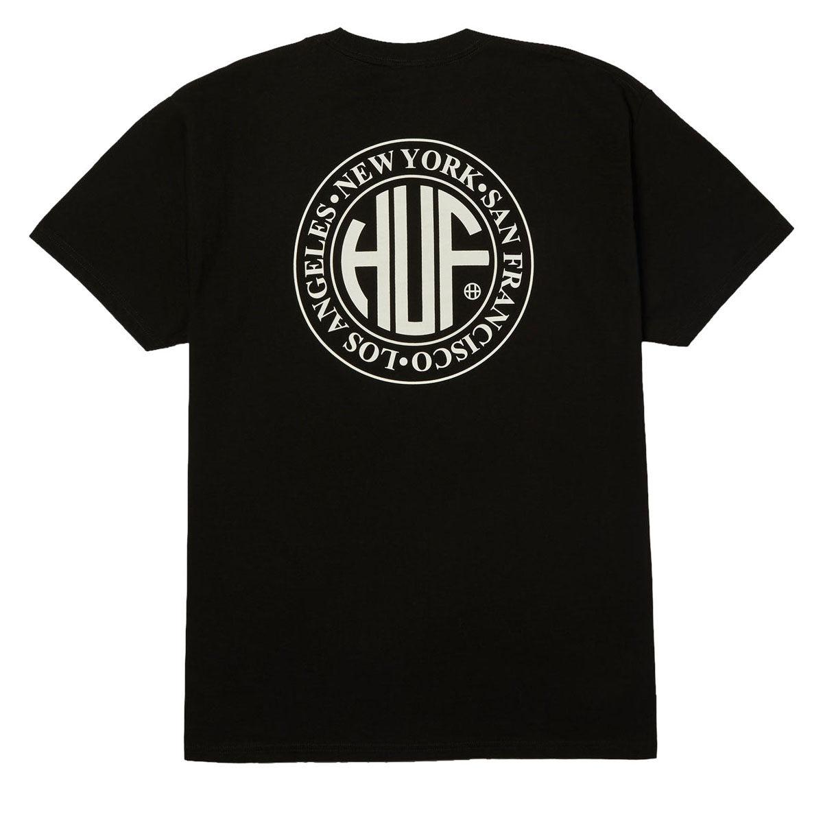 HUF Regional T-Shirt - Black/White image 1