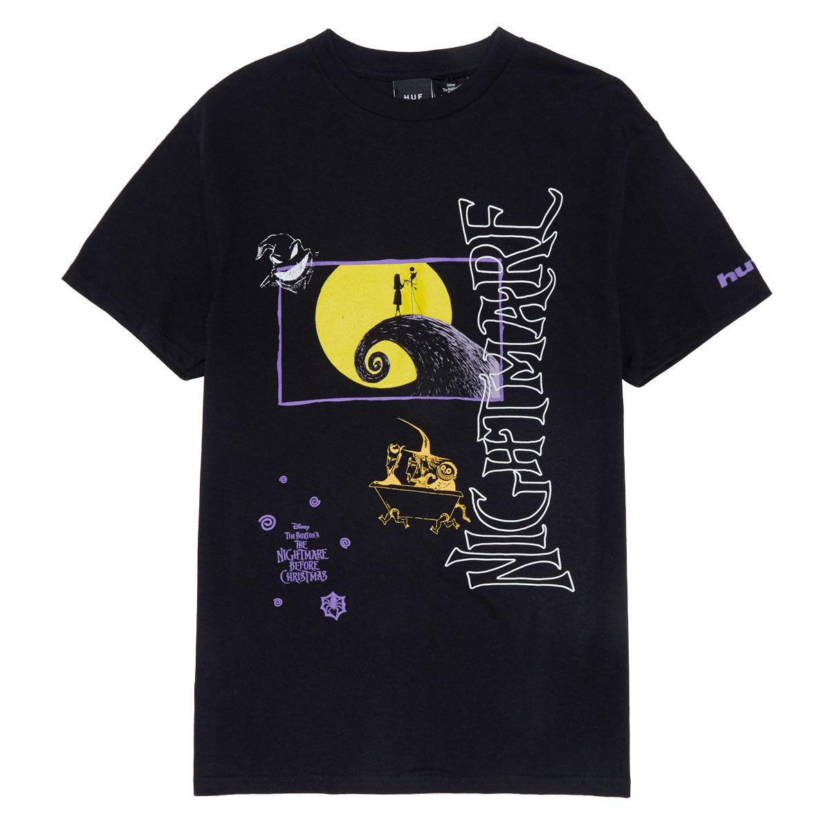 HUF x Nightmare Before Christmas Dream T-Shirt - Black image 1